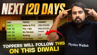 Perfect Planner for NEXT 120 DAYS  NEET 2025 STRATEGY by Aayudh Sir  PhysicsWallah [upl. by Krista]