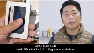 Crucial MX500 1TB SSD Install SSD in MacBook Pro  Upgrade your Macbook Pro [upl. by Otrebile385]