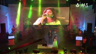 quotTere Mast Mast Do Nainquot Shreya Ghoshal amp Shivparsad  AAS Housewives Awards 2012 [upl. by Yentrac]