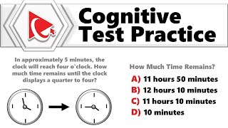 Cognitive Test Practice [upl. by Htennek]