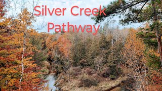 Hiking The Silver Creek Pathway Luther Michigan [upl. by Kopp504]