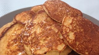 Tortitas de avena y plátano [upl. by Eppesiug]