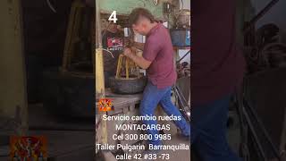 4 Ajuste de rin y rueda de mintacargas tainco [upl. by Hogen]