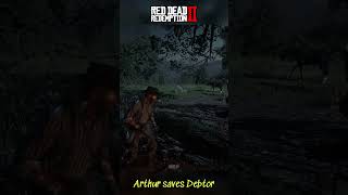 Arthur Saves Debtor From Brutal ODriscoll Beating in Valentine Red Dead Redemption 2 [upl. by Brouwer175]