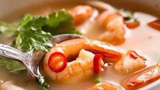 Tom Yum Soup Thai Tom Yum Goong [upl. by Aveer742]