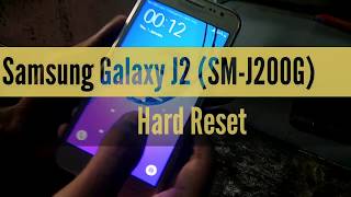 Samsung Galaxy J2 SM J200G Hard Reset How To hardreset Samsung J2 [upl. by Kirwin]