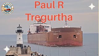 Paul R Tregurtha arrived in Duluth 10222024 [upl. by Ardnuaed]