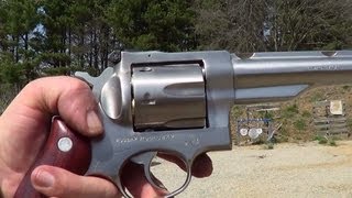 Ruger Redhawk 41 Magnum 1st Shots [upl. by Lil]