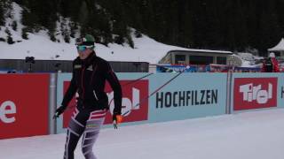 Hochfilzen2017 Course Overview with Lisa Hauser [upl. by Hallsy]