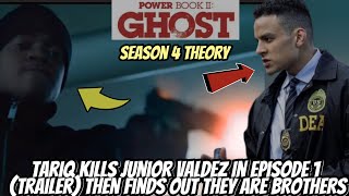 Tariq Kills Junior Valdez In Ep1 Then Finds Out They Are BROTHERS  Power Book II Ghost S4 Theory [upl. by Spiers]