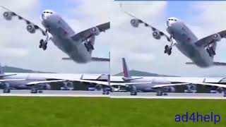 Airplane Dance  RAINING Dancing aeroplane  Funny plane dance  Dancing Plane  Aeroplane comedy [upl. by Arais212]