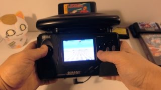 Genesis 32x running on modified Sega Nomad external pad and other features [upl. by Dyann141]