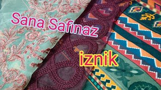 Sana Safinaz Iznik embroidered suitsIznik Salesheessentialsbysahar [upl. by Accire]