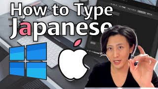 How to Use Japanese Keyboard on Your Mac and Windows PC  How Japanese People Type Japanese [upl. by Ardene]