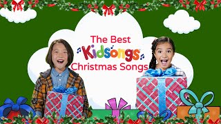 The Best Kids Christmas Songs Jingle Bells Frosty Rudolph Feliz Navidad 12 Days and Santa [upl. by Freytag658]