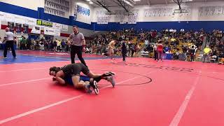 Quarterfinal Sam Clement Del Oro won by fall over Jacob Ibarra Rocklin Fall 128 [upl. by Jonathon]