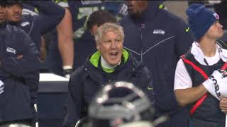 Pete Carroll is FURIOUS after roughing the passer call on a sack [upl. by Raddatz131]