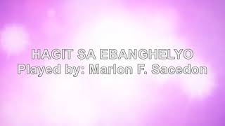 HAGIT SA EBANGHELYO Karaoke  Lent Communion [upl. by Rapsag]