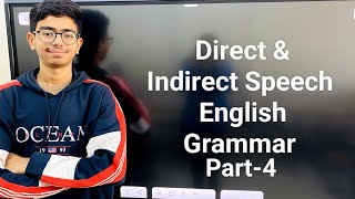 Std10 Direct amp indirect speech English Grammar  Aman Prajapati  SIGMA INSTITUTE of Excel [upl. by Gerty]