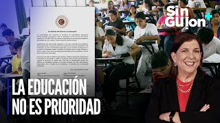 La educación no es prioridad  Sin Guion con Rosa María Palacios [upl. by Thora441]