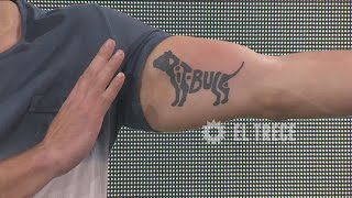 Tiene un tatuaje que cambia según el estado de ánimo [upl. by Barrie992]