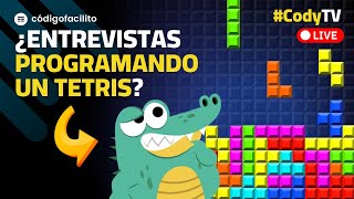 ¿Programando un tetris en una entrevista  Cody TV [upl. by Nitza]