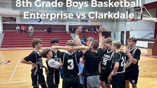 Enterprise vs Clarkdale 8th Grade Boys’ Basketball [upl. by Theron]