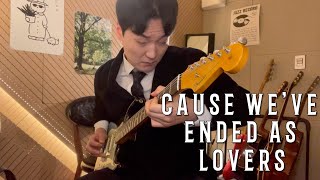 Cause Weve Ended as Lovers  Jeff Beck Full coverImprov [upl. by Jorey]