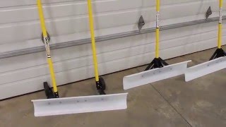 quotTHE SNOWPLOWquot Snow Shovel 48 inch amp 36 inch overview comparison [upl. by Amara699]