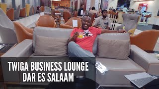 TWIGA BUSINESS LOUNGE NYERERE INTERNATIONAL AIRPORT DAR ES SALAAM [upl. by Adnoel251]