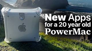 Amazing new apps for a 20 year old PowerMac [upl. by Annayr]