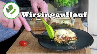 Wirsingauflauf mit Hackfleisch und Käse Lowcarb Lasagne [upl. by Esimorp746]