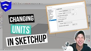 How to Change the Units of Measure in SketchUp Feet to Inches Setting Precision and More [upl. by Leunamme626]