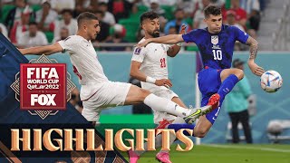 Iran vs United States Highlights  2022 FIFA World Cup [upl. by Ladnar259]