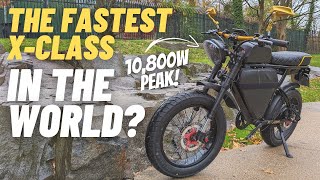 This bike is TOO FAST 5000W Ariel Rider XClass First Impressions [upl. by Vitkun]