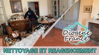 Nettoyage et Réagencement dun logement insalubre [upl. by Anais]