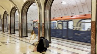 Moscow Metro The Worlds Most Beautiful Underground System [upl. by Windsor735]