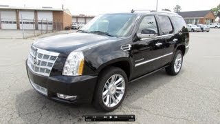 2012 Cadillac Escalade Platinum Collection Start Up Exhaust and In Depth Review [upl. by Odlaw]