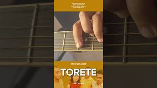 MOONSTAR88  TORETE  QUICK GUITAR TUTORIAL [upl. by Gladine]