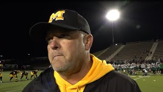 Malakoff Head Coach Jamie Driskell speaks on dominant playoff victory [upl. by Anomar464]