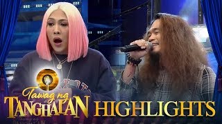 Vice gets hurt because of the daily contenders lyrics  Tawag ng Tanghalan [upl. by Egarton647]