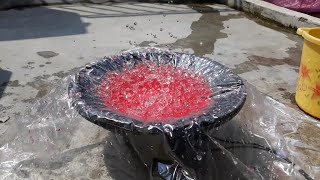 Cymatics Speaker Vs Water [upl. by Ansev322]