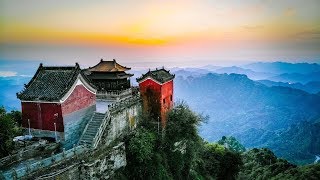 The WUDANG MOUNTAINS  Short Film Scenic Drone Shots Birthplace of Wudang Tai Chi and Kung Fu [upl. by Neillij]