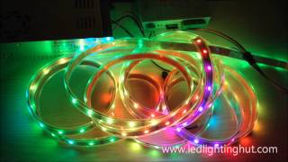 LEDLightingHut Digital LPD8806 RGB LED Flexible Light Strip [upl. by Nabla]