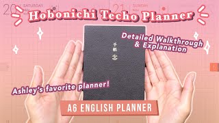 Ashleys 2023 Hobonichi A6 Techo Planner Guide Everything You Need To Know About This Planner [upl. by Hoffert]