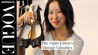 The Vogue Editors Vintage Valuables  Vogue Australia [upl. by Glogau551]