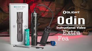 Olight Odin Features and Instructions [upl. by Kellyn924]