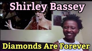 Shirley Bassey  Diamonds Are Forever 1987 Live in Berlin REACTION [upl. by Nehgem]