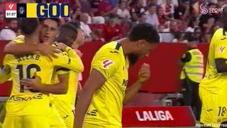 Arnaut Danjuma Goal Sevilla vs Villarreal 01 Goals and Extended Highlights [upl. by Sewellyn]