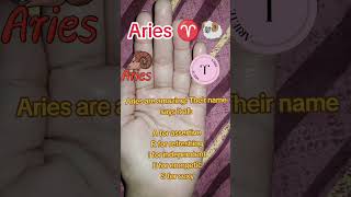 Aries 🐏♈ name meaning fyp zodiac zodiacsigns shorts astrology youtubeshorts viralvideo love [upl. by Chavey]